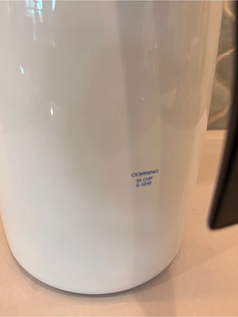 Vintage CorningWare Blue Cornflower 10-Cup Electric Percolator E-1210
